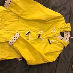 Yellow raincoat